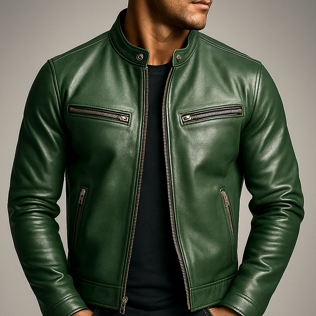 Guido | Giacca in Pelle Vegan Vintage