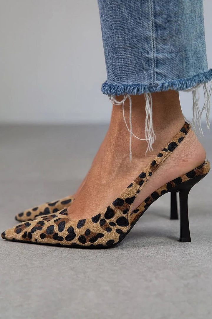Priscella | Décolleté D'Orsay Leopardato
