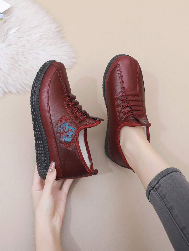 Carla | Stivali in pelle foderati in lana