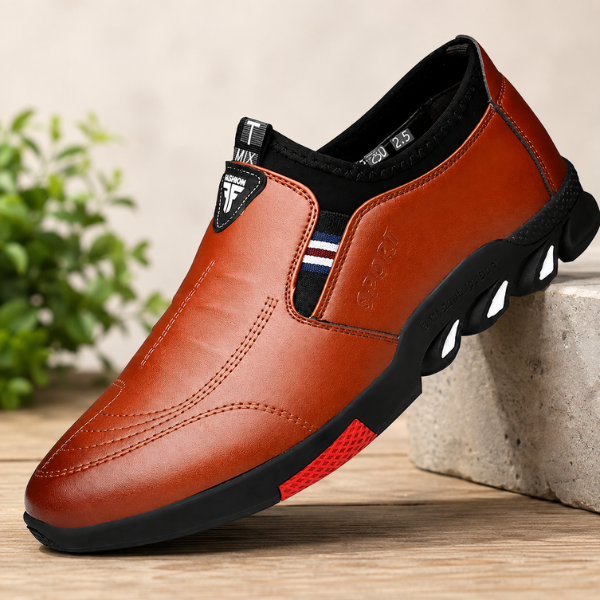 Elegante scarpa da uomo con suola antiscivolo