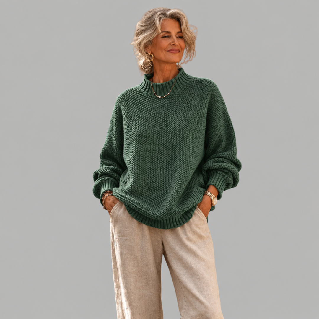 Barbara™ | Maglione Lavorato a Maglia