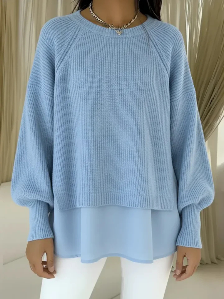 Teuntje | Maglione con look a strati