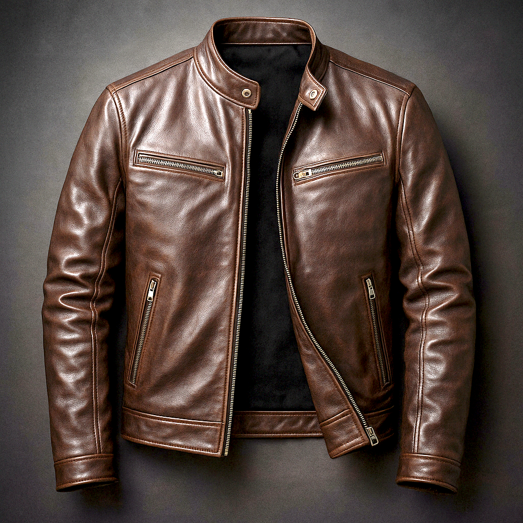 Guido | Giacca in Pelle Vegan Vintage