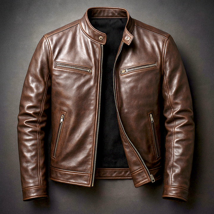 Guido | Giacca in Pelle Vegan Vintage