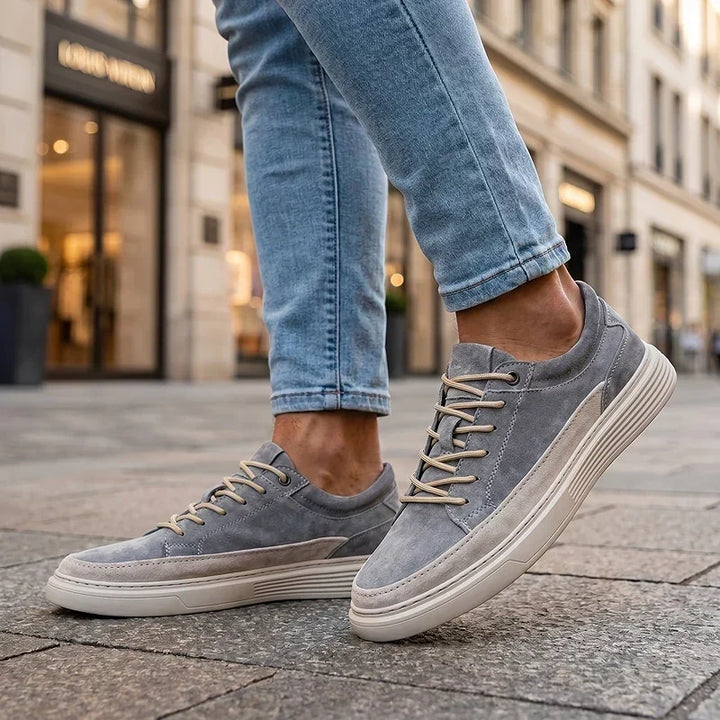 Enzo | Sneakers Camoscio Premium Ammortizzate