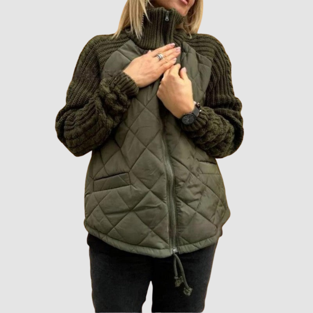 Carina | Piumino Patchwork in Lana
