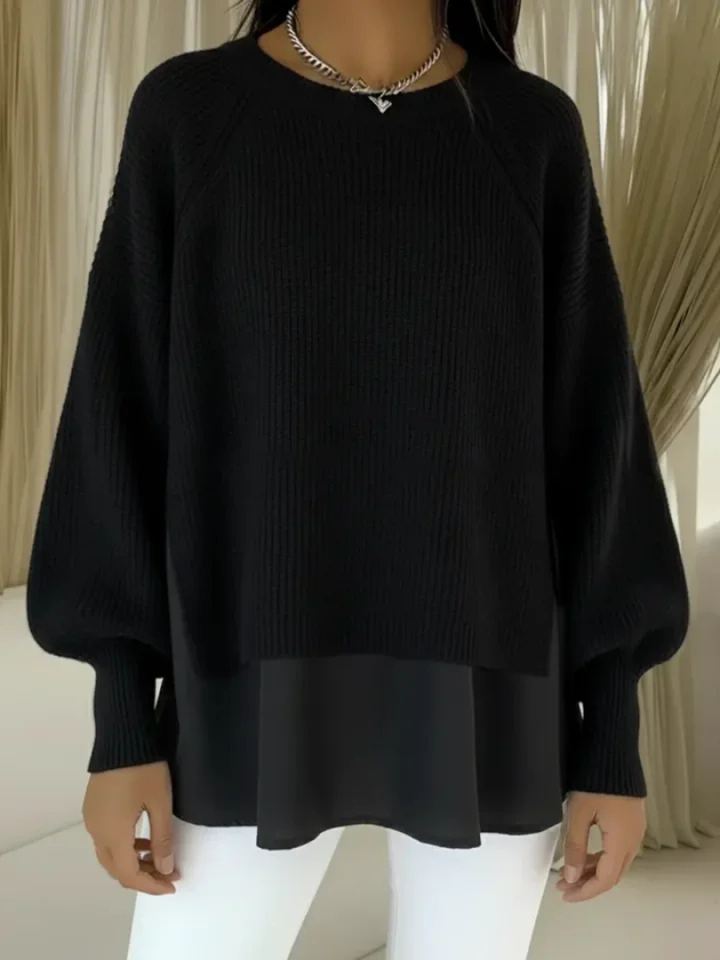 Teuntje | Maglione con look a strati