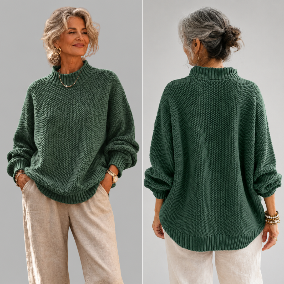 Barbara™ | Maglione Lavorato a Maglia
