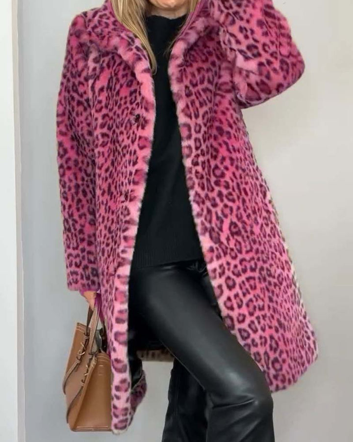 Lysandra | Cappotto Elegante Leopardato