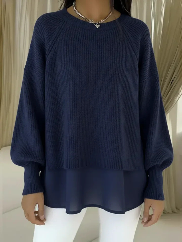 Teuntje | Maglione con look a strati