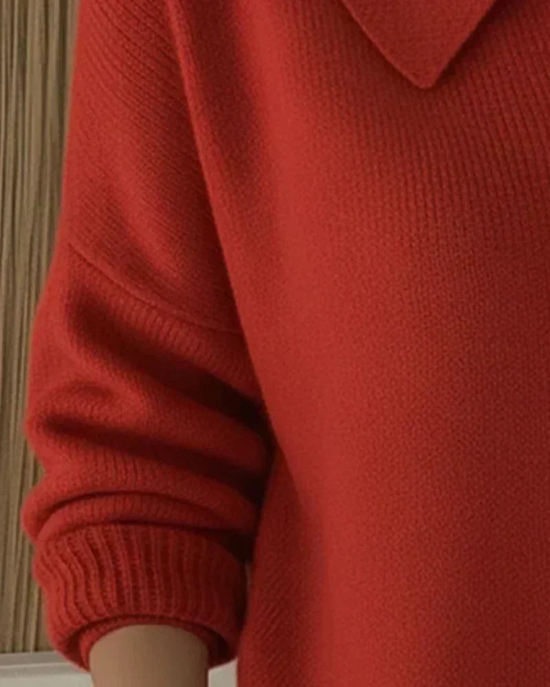 Velia | Cardigan con Collo Camicia