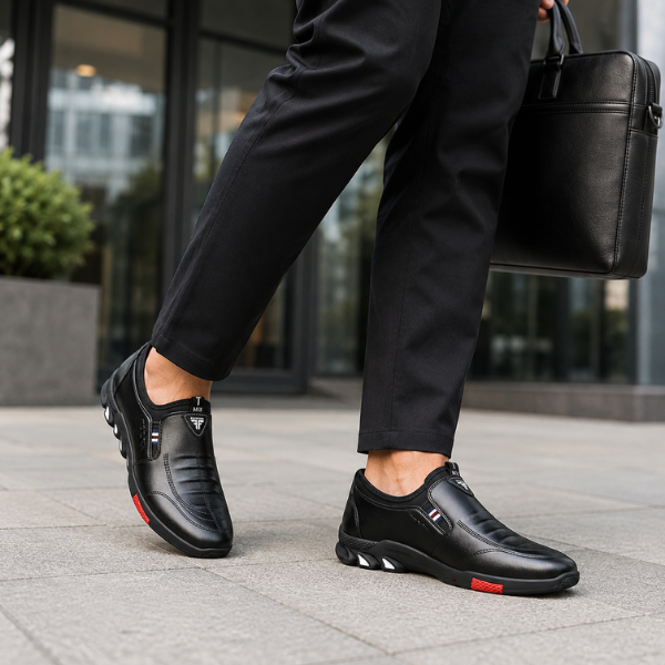 Elegante scarpa da uomo con suola antiscivolo