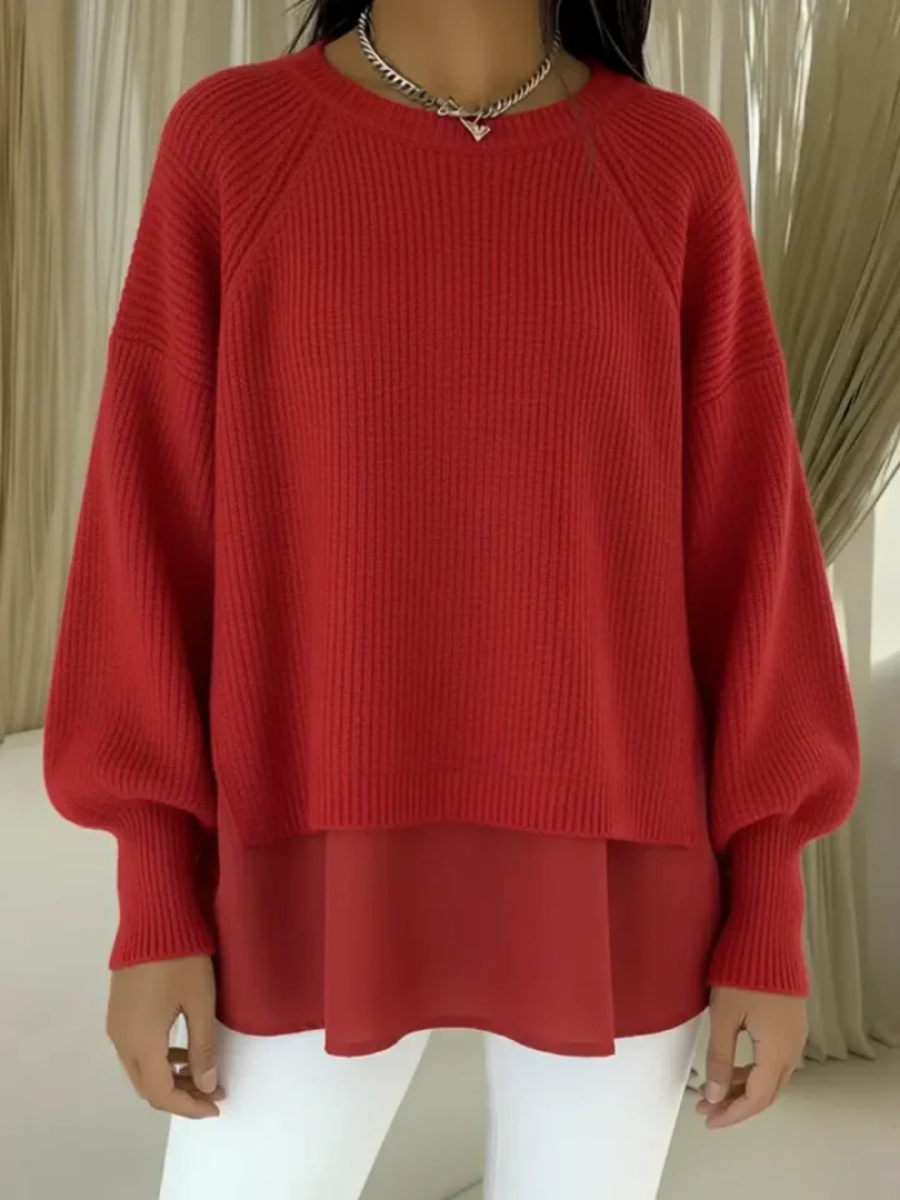 Teuntje | Maglione con look a strati