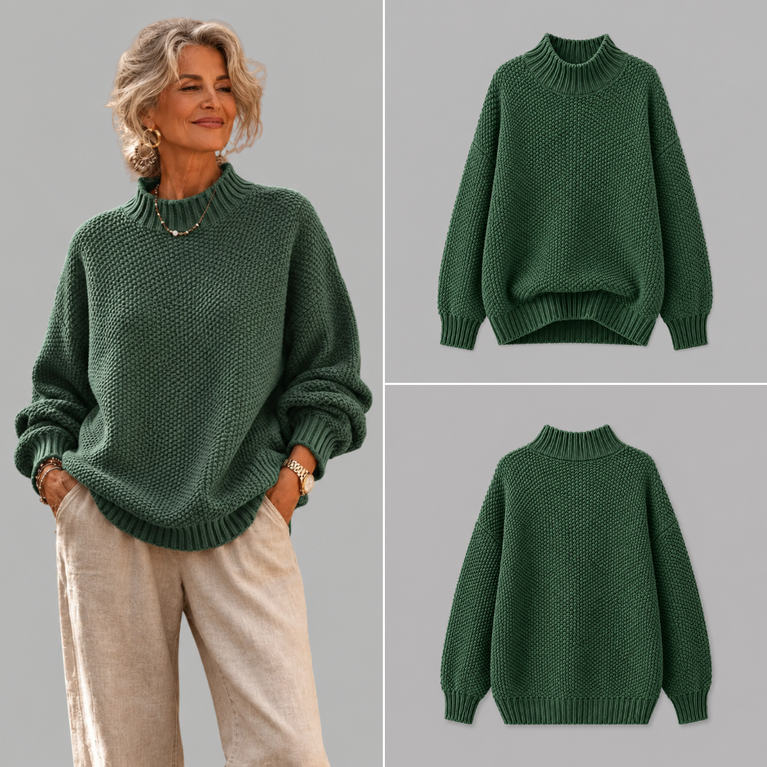 Barbara™ | Maglione Lavorato a Maglia