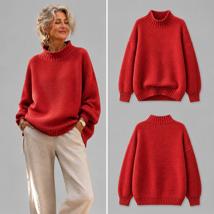 Barbara™ | Maglione Lavorato a Maglia