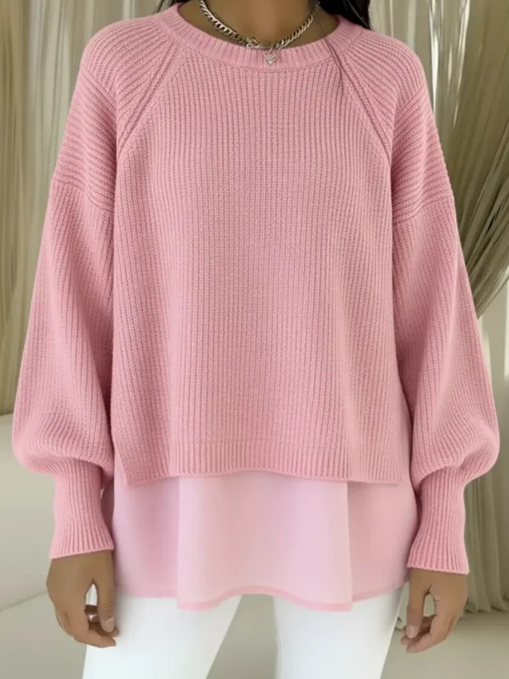 Teuntje | Maglione con look a strati
