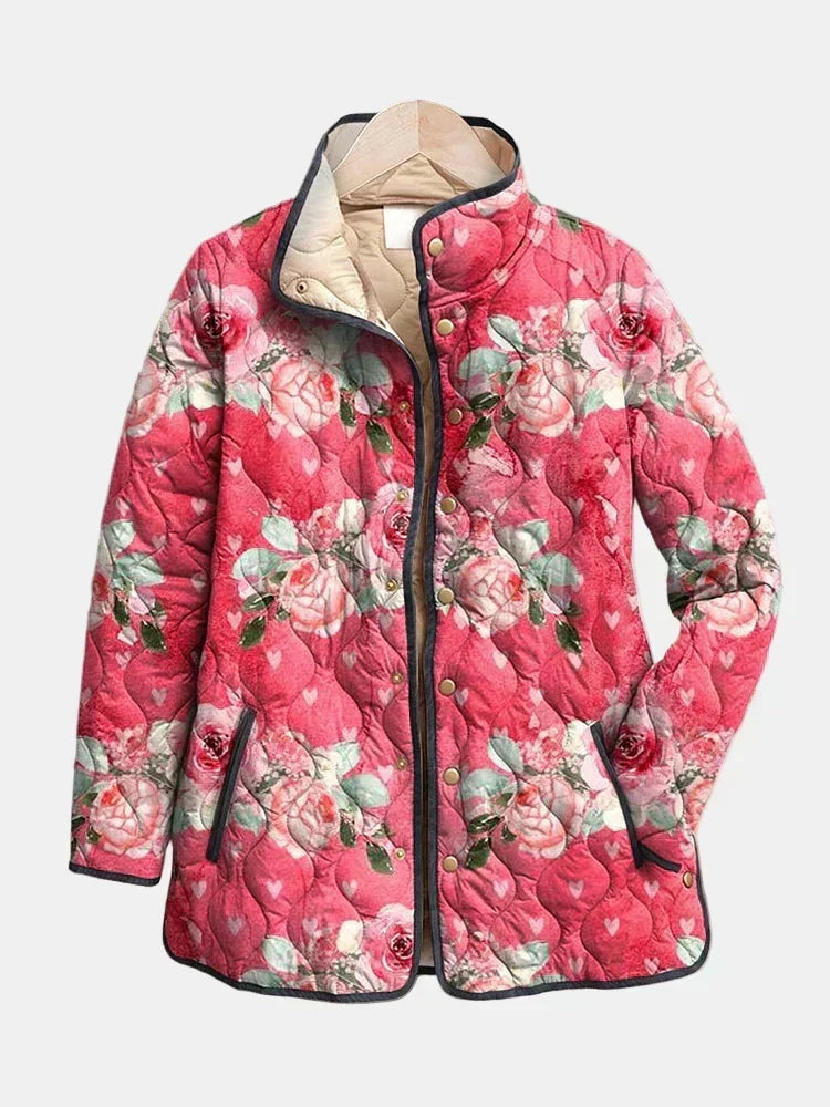 Giacca Imbottita Rosa Polveroso