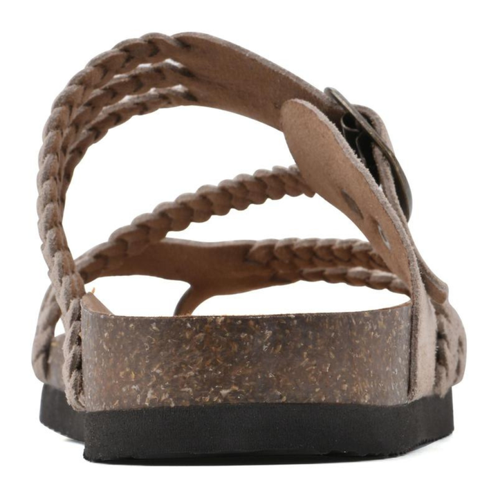 Hayleigh | Sandali con Plantare in Sughero Intrecciato