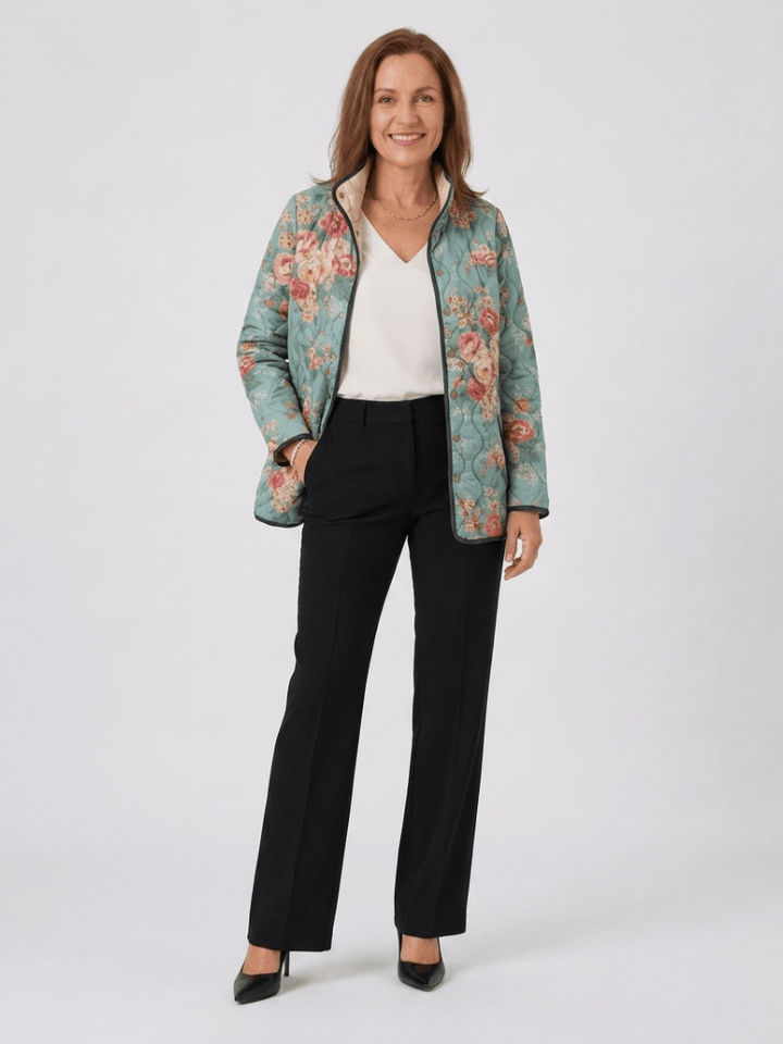 Giacca Puffer Rosa Celadon