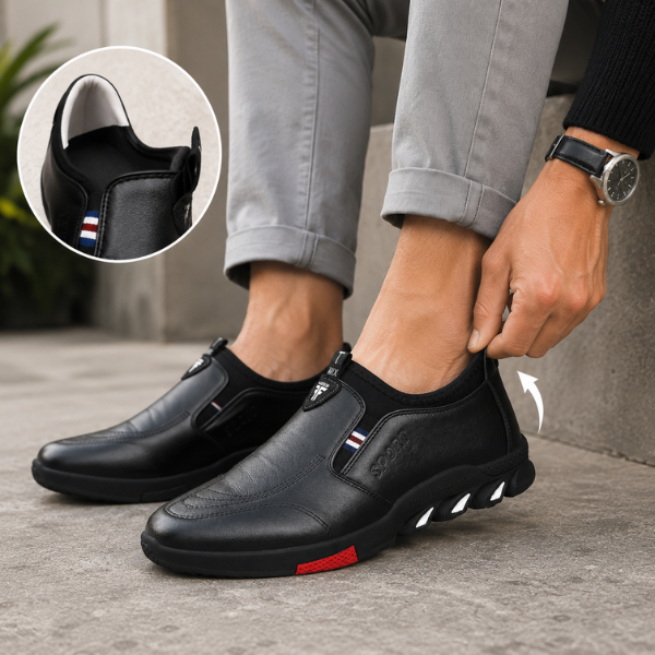 Elegante scarpa da uomo con suola antiscivolo