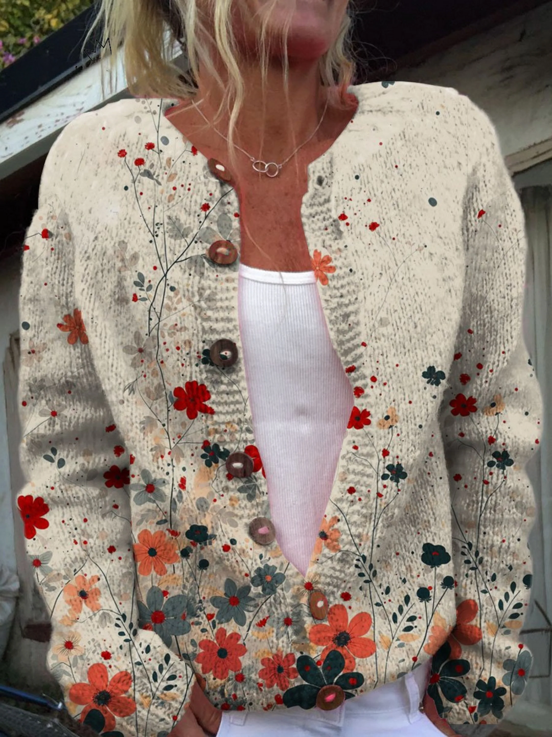 Sabrina™ | Cardigan Floreale Vintage