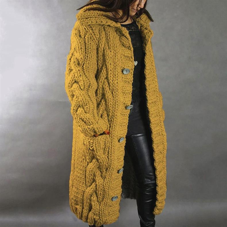 Karlene | Cappotto Elegante Lavorato a Maglia