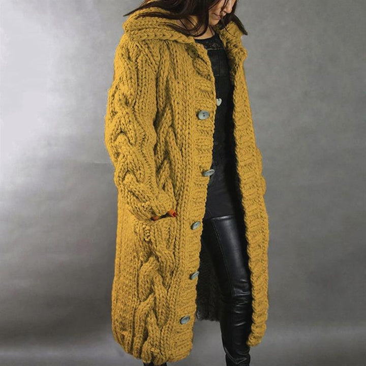 Karlene | Cappotto Elegante Lavorato a Maglia