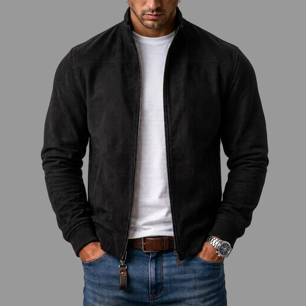 Marco | Giacca bomber in camoscio