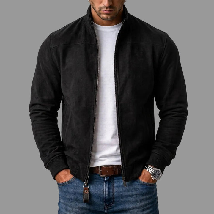 Marco | Giacca bomber in camoscio