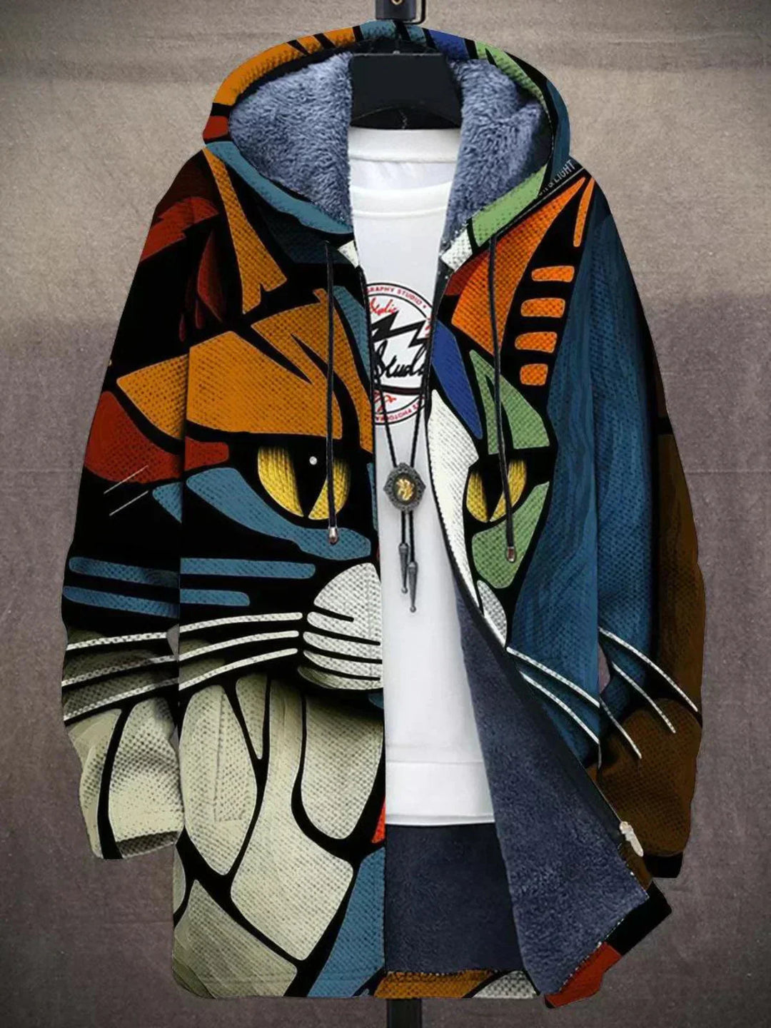 Rosalind | Cardigan Artistico con Cappuccio