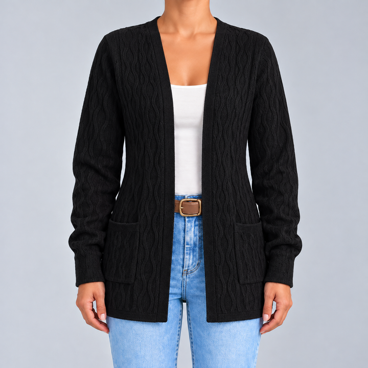 Elisa | Cardigan Aperto con Tasche