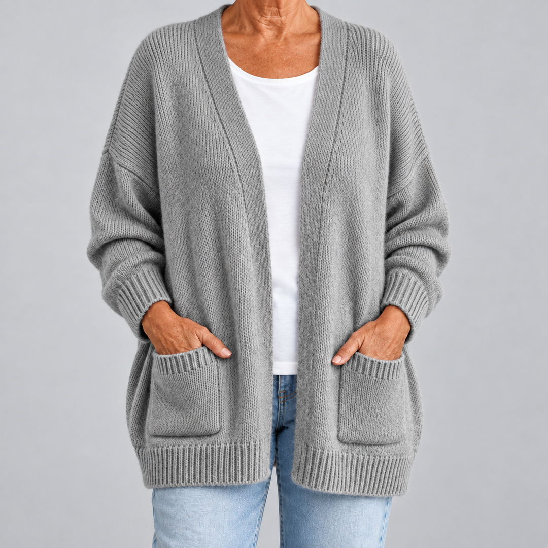 Marta | Cardigan Aperto con Tasche
