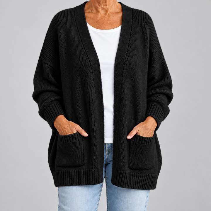 Marta | Cardigan Aperto con Tasche