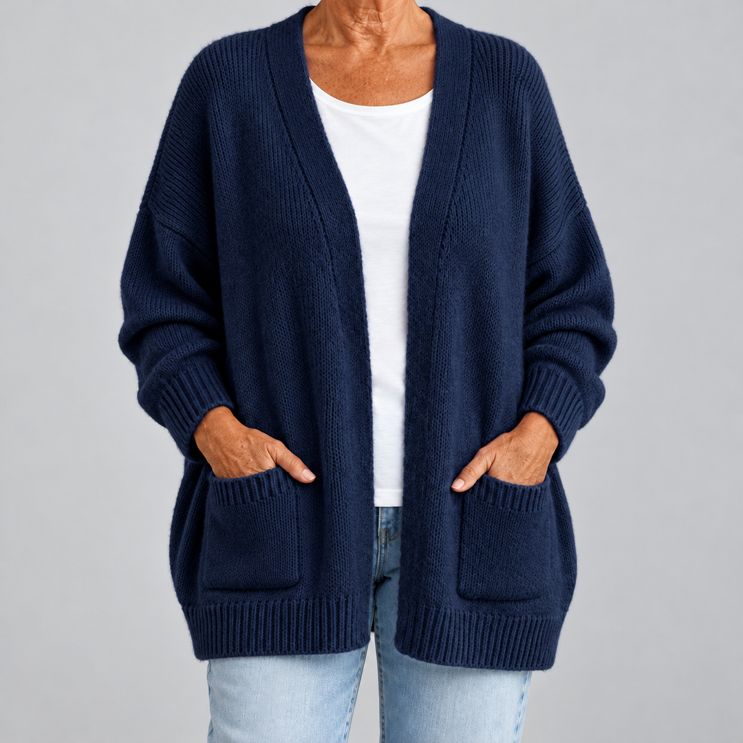 Marta | Cardigan Aperto con Tasche