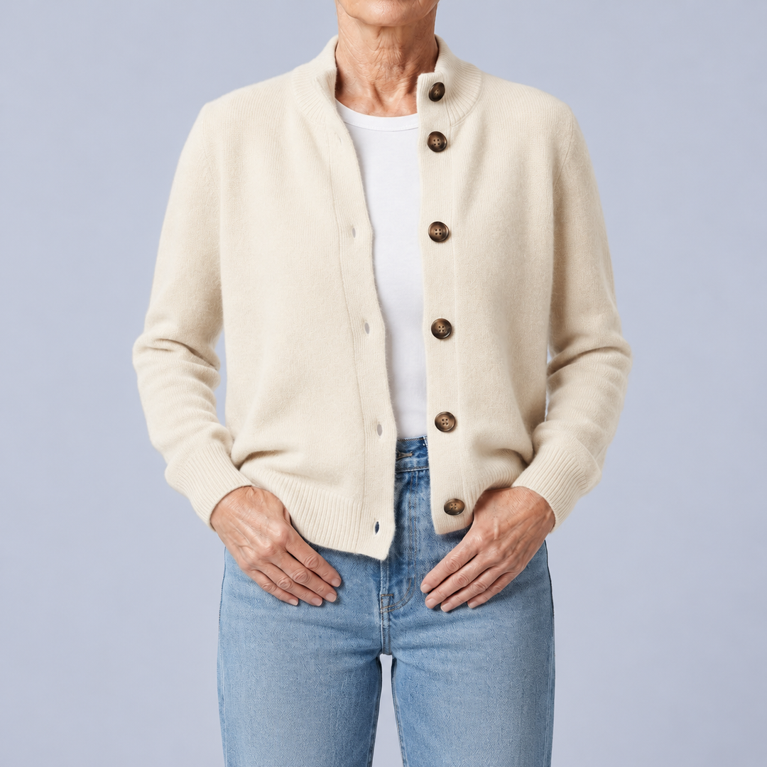 Vittoria | Cardigan Morbido con Bottoni