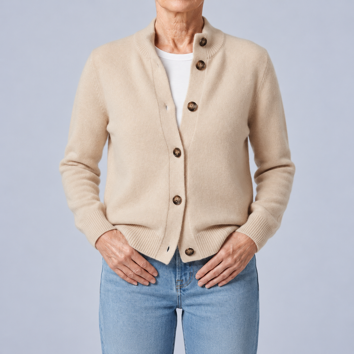Vittoria | Cardigan Morbido con Bottoni