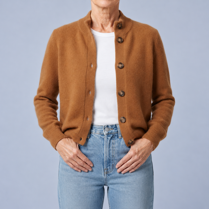 Vittoria | Cardigan Morbido con Bottoni