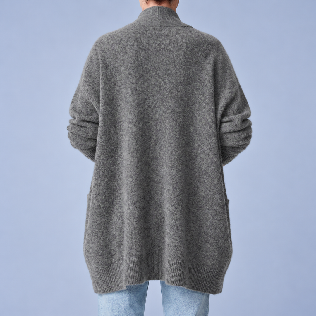 Silvia | Cardigan Morbido con Tasche