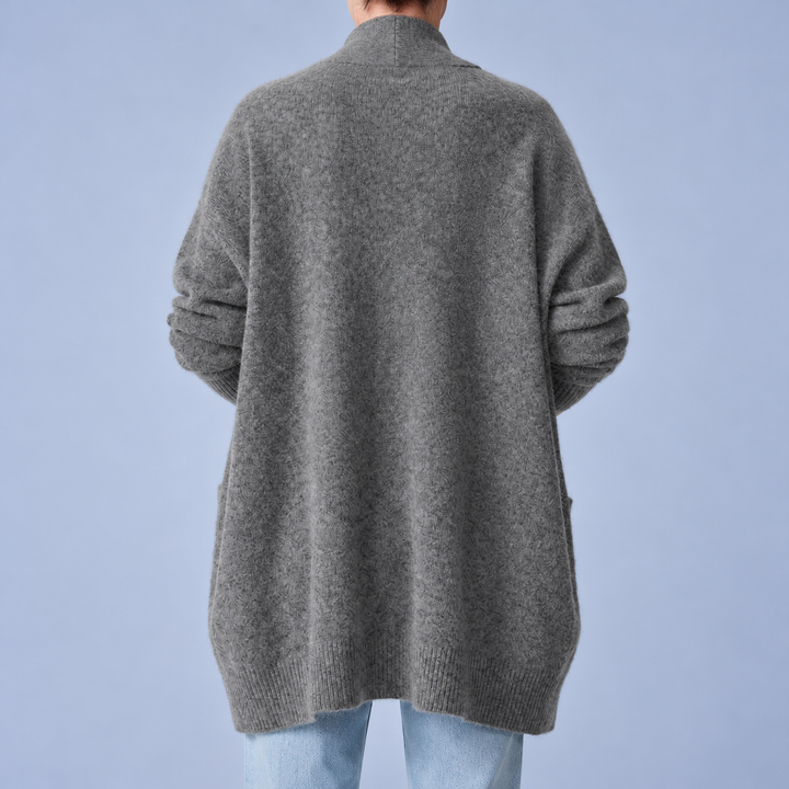 Silvia | Cardigan Morbido con Tasche