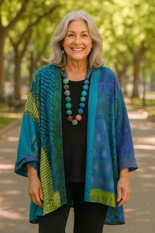 Astrid | Cardigan Elegante e Drappeggiato