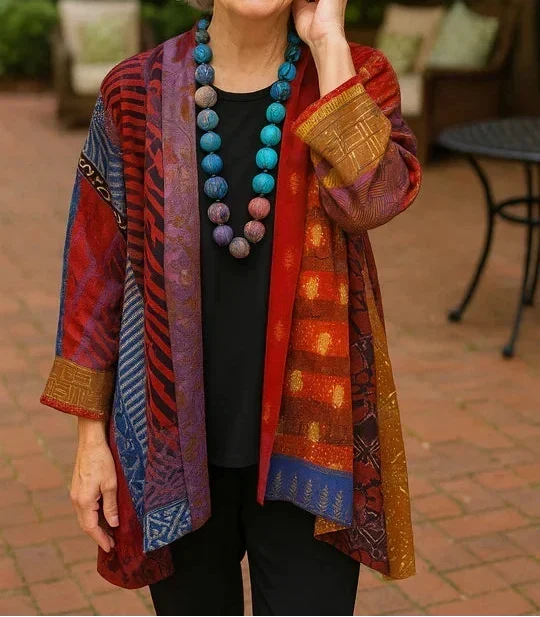 Astrid | Cardigan Elegante e Drappeggiato