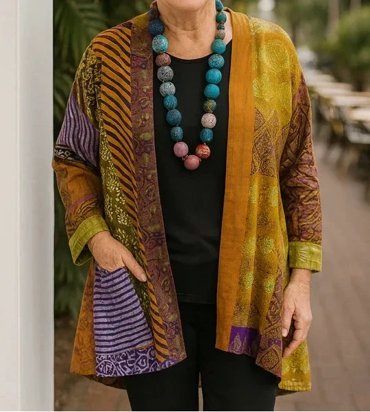 Astrid | Cardigan Elegante e Drappeggiato