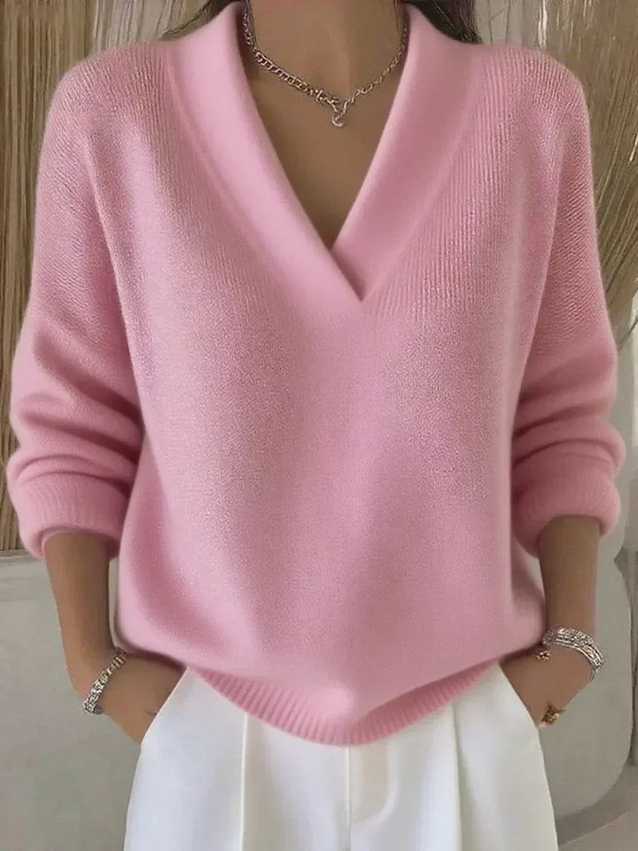Manon | Maglione rilassato con scollo a V
