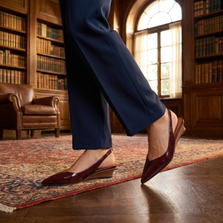 Rexella | Décolleté Slingback a Punta Comode
