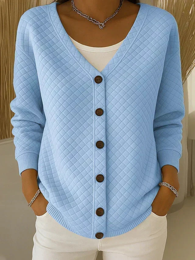 Eleonora | Cardigan Imbottito con Bottoni