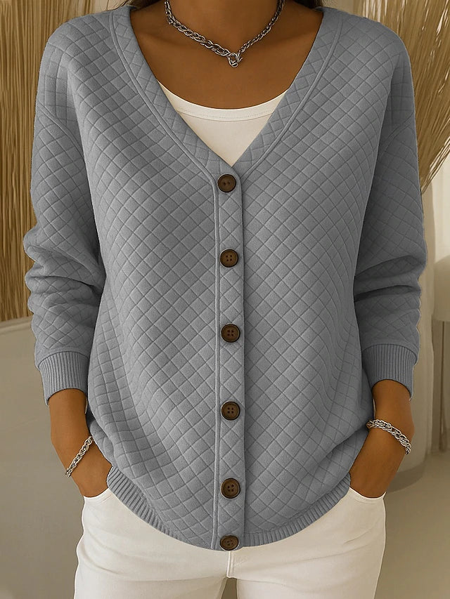 Eleonora | Cardigan Imbottito con Bottoni