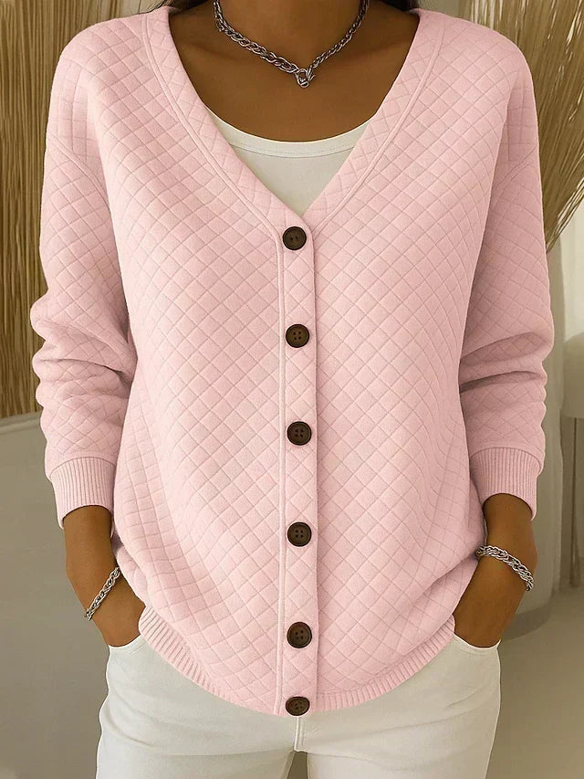 Eleonora | Cardigan Imbottito con Bottoni