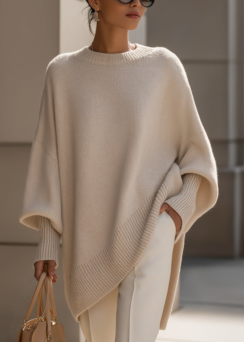 ISABELLA | Maglione oversize con drappeggio