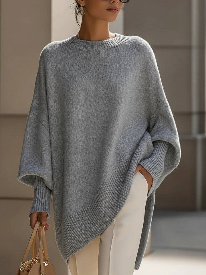 ISABELLA | Maglione oversize con drappeggio