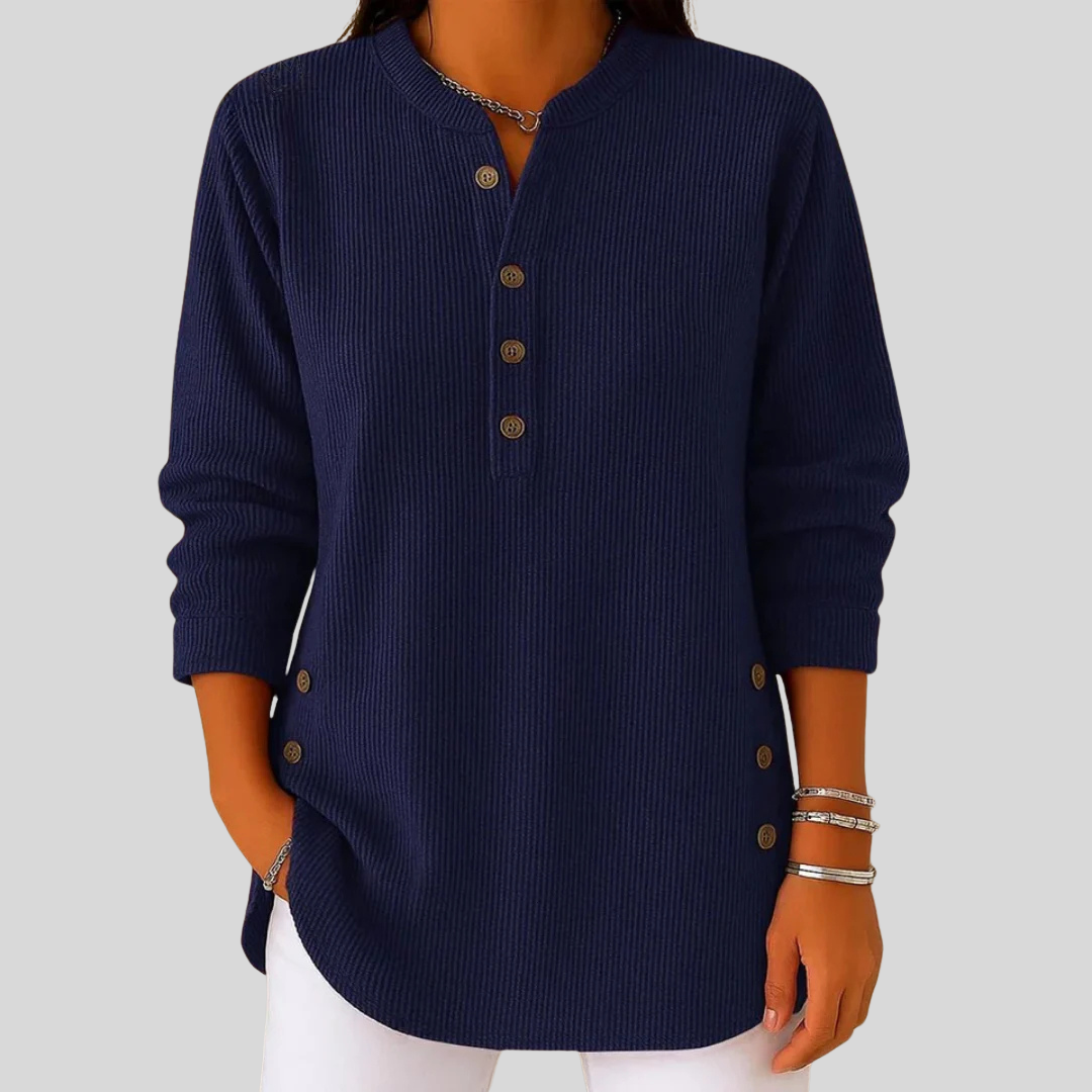 Ambra | Maglione da Donna con Dettagli Bottoni